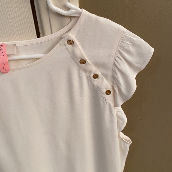 Loft Ruffle Sleeve Blouse - Large - Picture 4 of 13